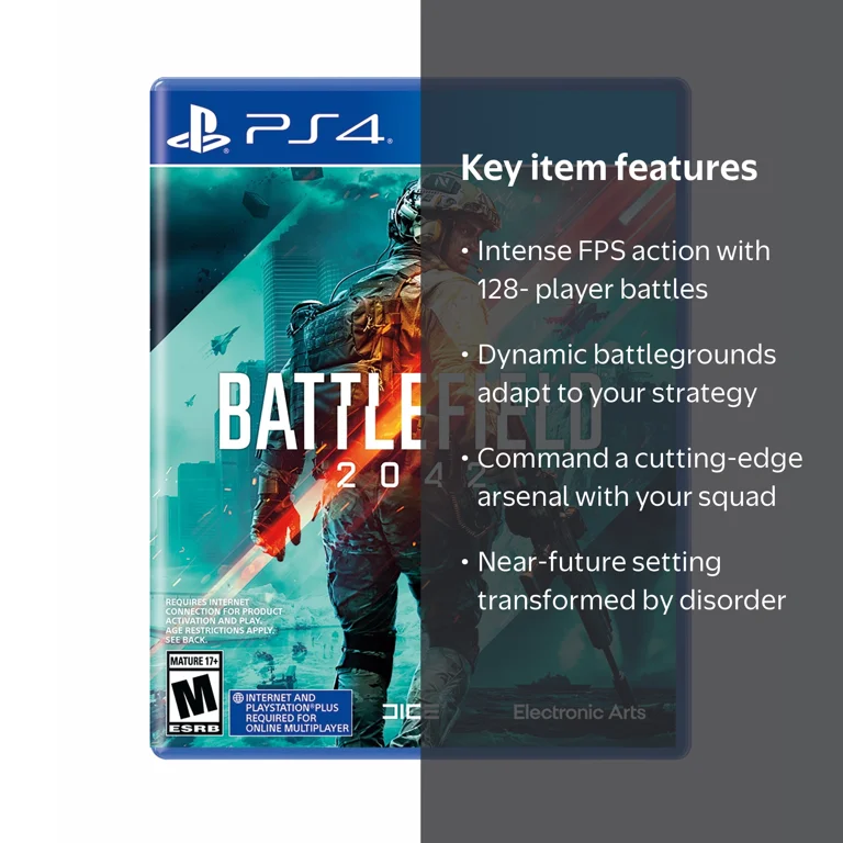Electronic Arts, Battlefield 2042 Game for PlayStation 4, First