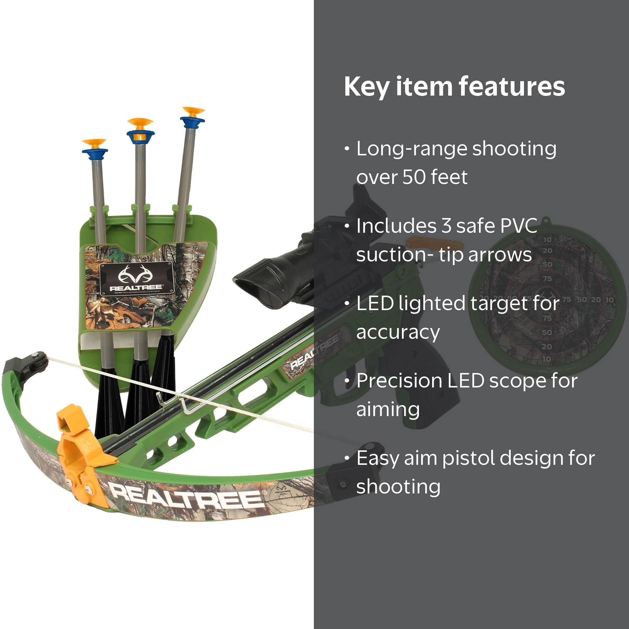 NKOK RealTree Pistol Crossbow Set, 14