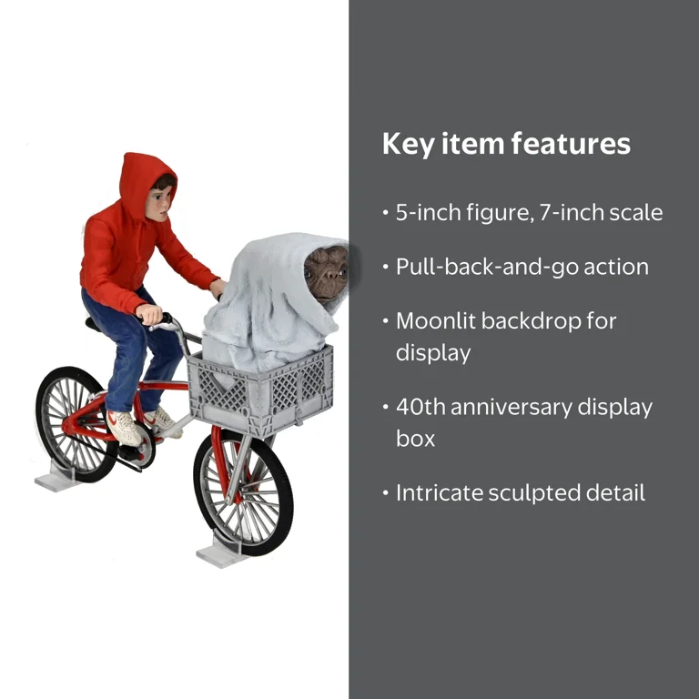 NECA - 40th Anniversary E.T. & Elliott 7