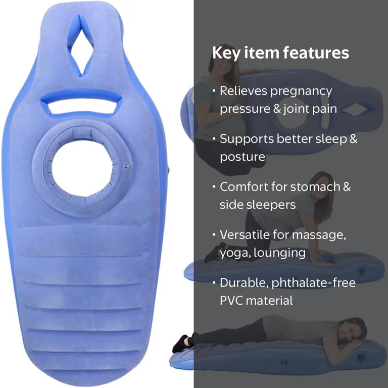 Tummynest Pregnancy Mattress, Tottlebee Pregnancy Pillow, Full