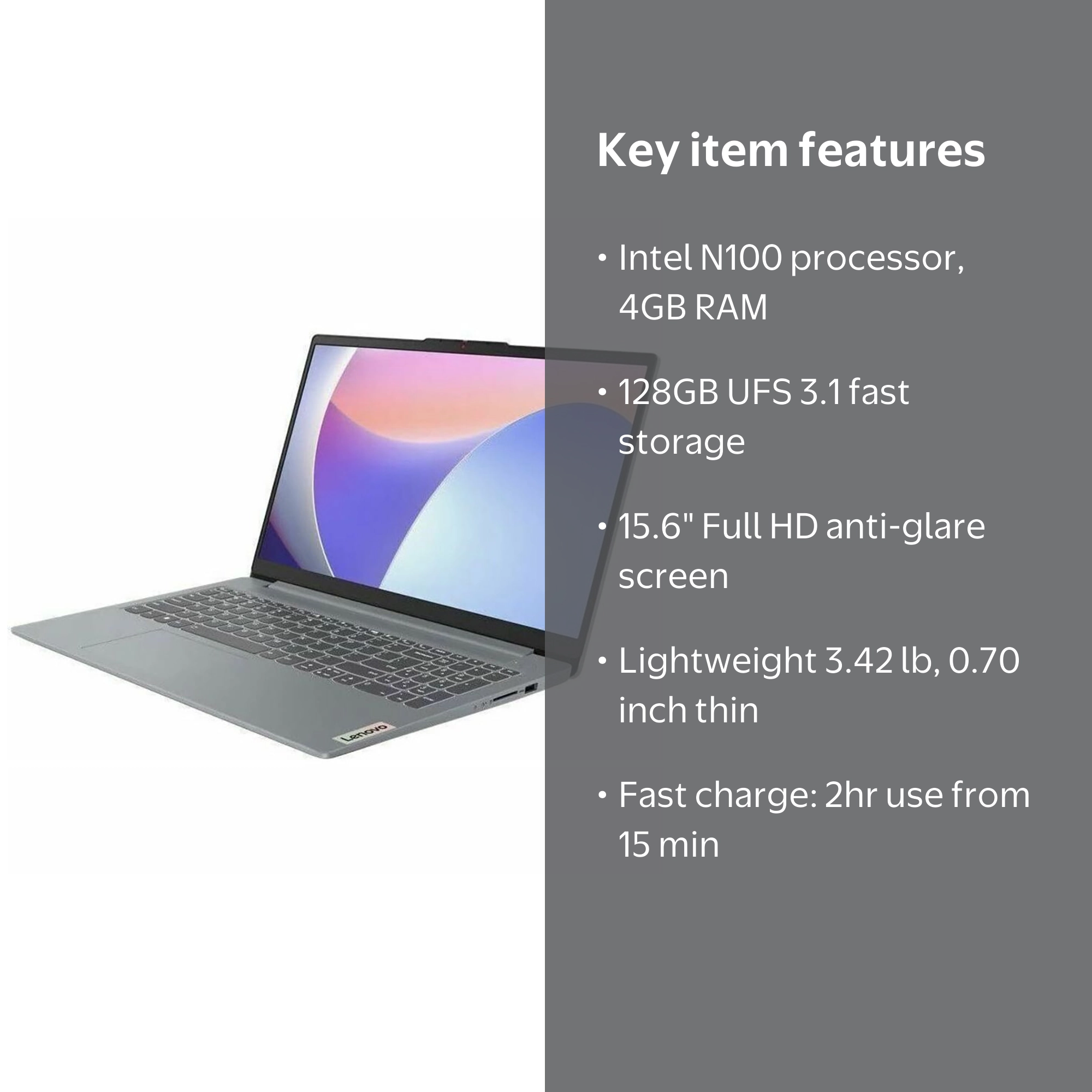 ⭐️TM3-01⭐️Lenovo IdeaPad 3 15IAN8 Amazon.com: Lenovo IdeaPad Slim 3 15IAN8 82XB00CPUS 15.6