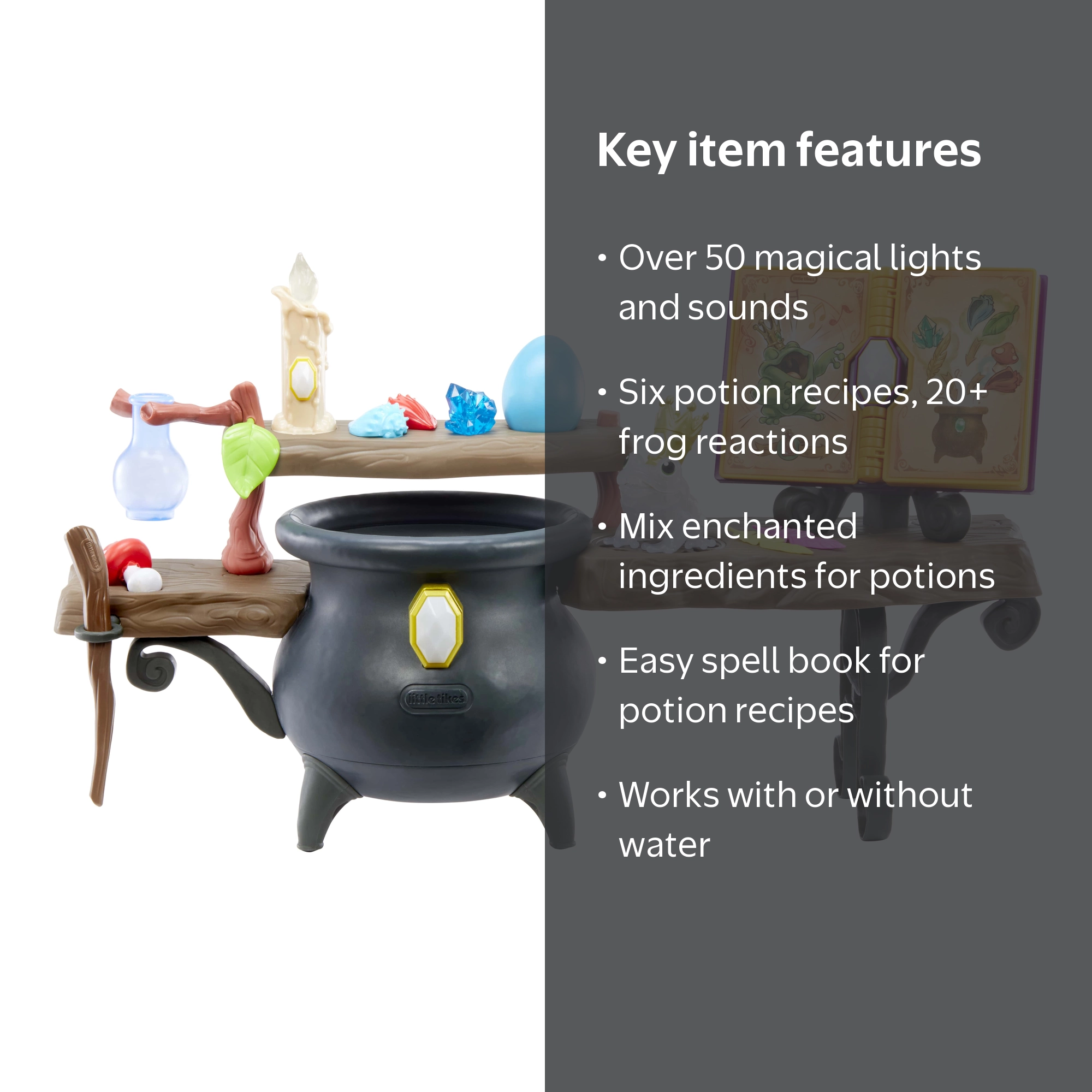 Little Tikes Magic Workshop Play Set for Kids 3+, Interactive
