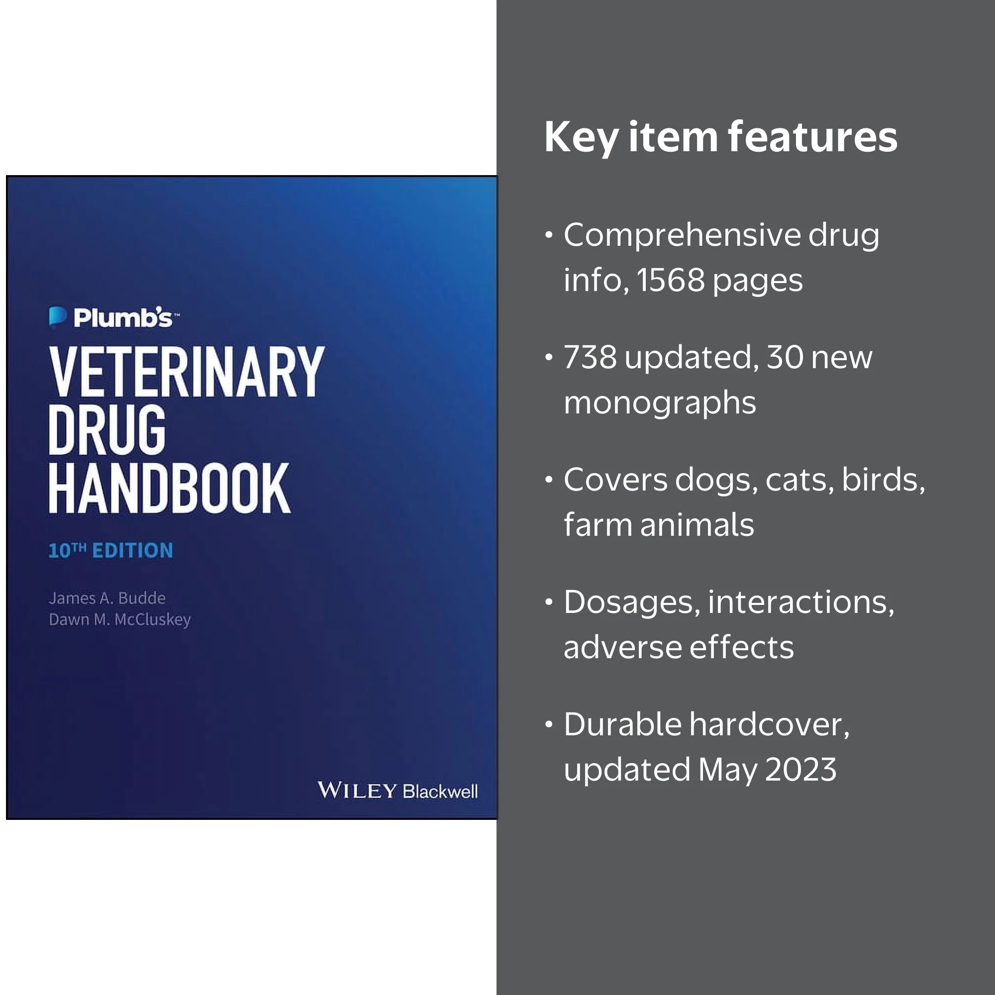 Plumb's Veterinary Drug Handbook: Essential Prescription for Pet
