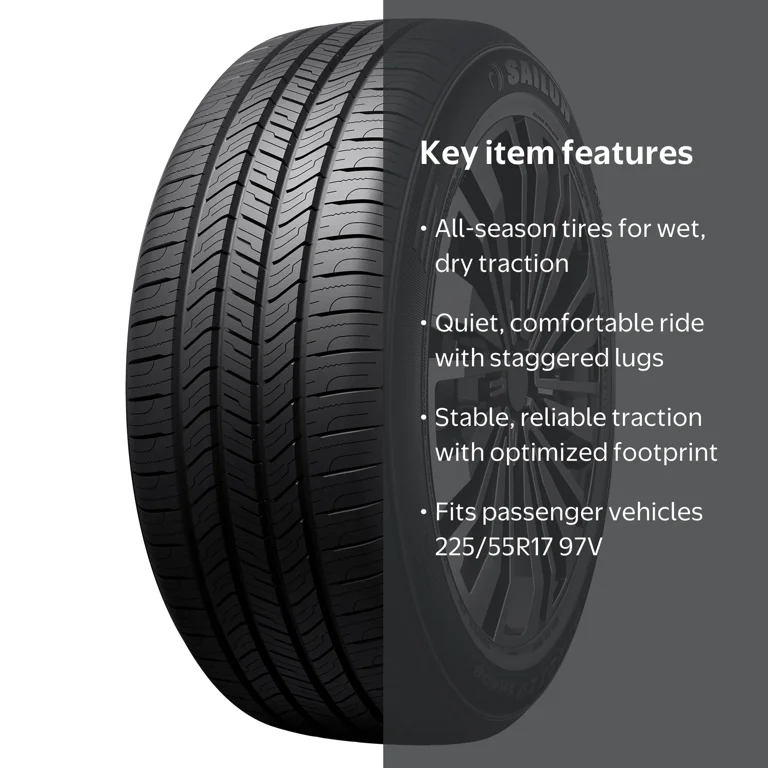 Sailun Atrezzo SH408 All Season 225/55R17 97V Passenger Tire