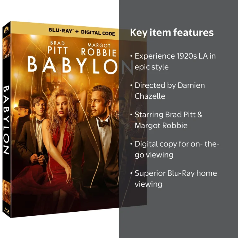 Babylon (Blu-Ray + Digital Copy) - Walmart.com