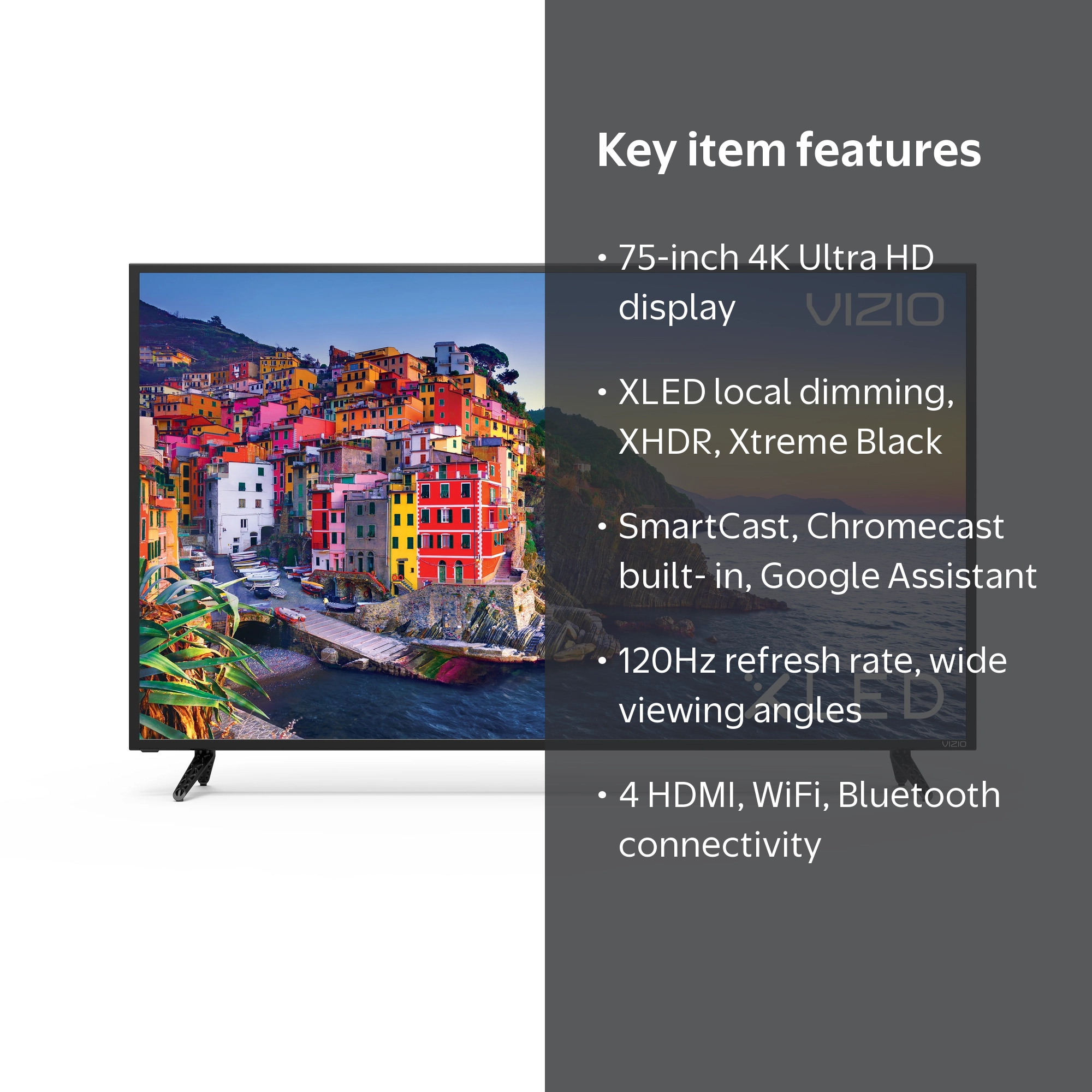 VIZIO P-Series 65” SmartCcast 2160p XHDR Pro XLED Pro Display