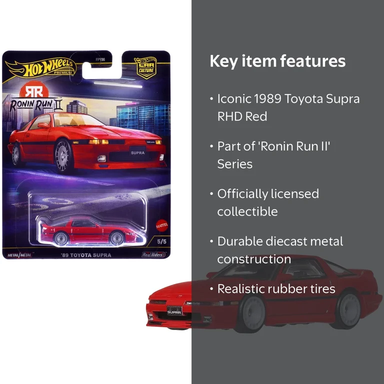 1989 Toyota Supra RHD (Right Hand Drive) Red 