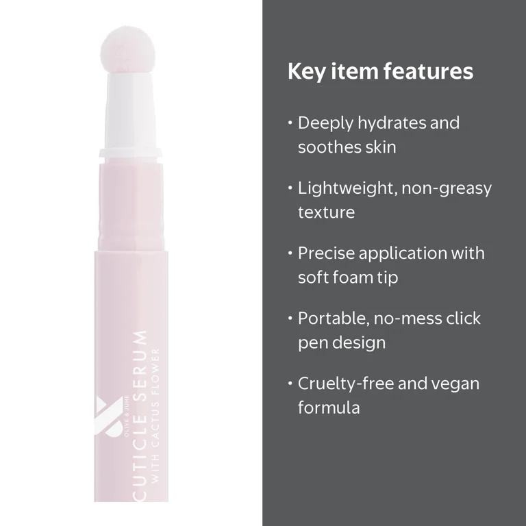 Olive & June Hydrating & Soothing Cuticle Nail Treatment Serum Pen