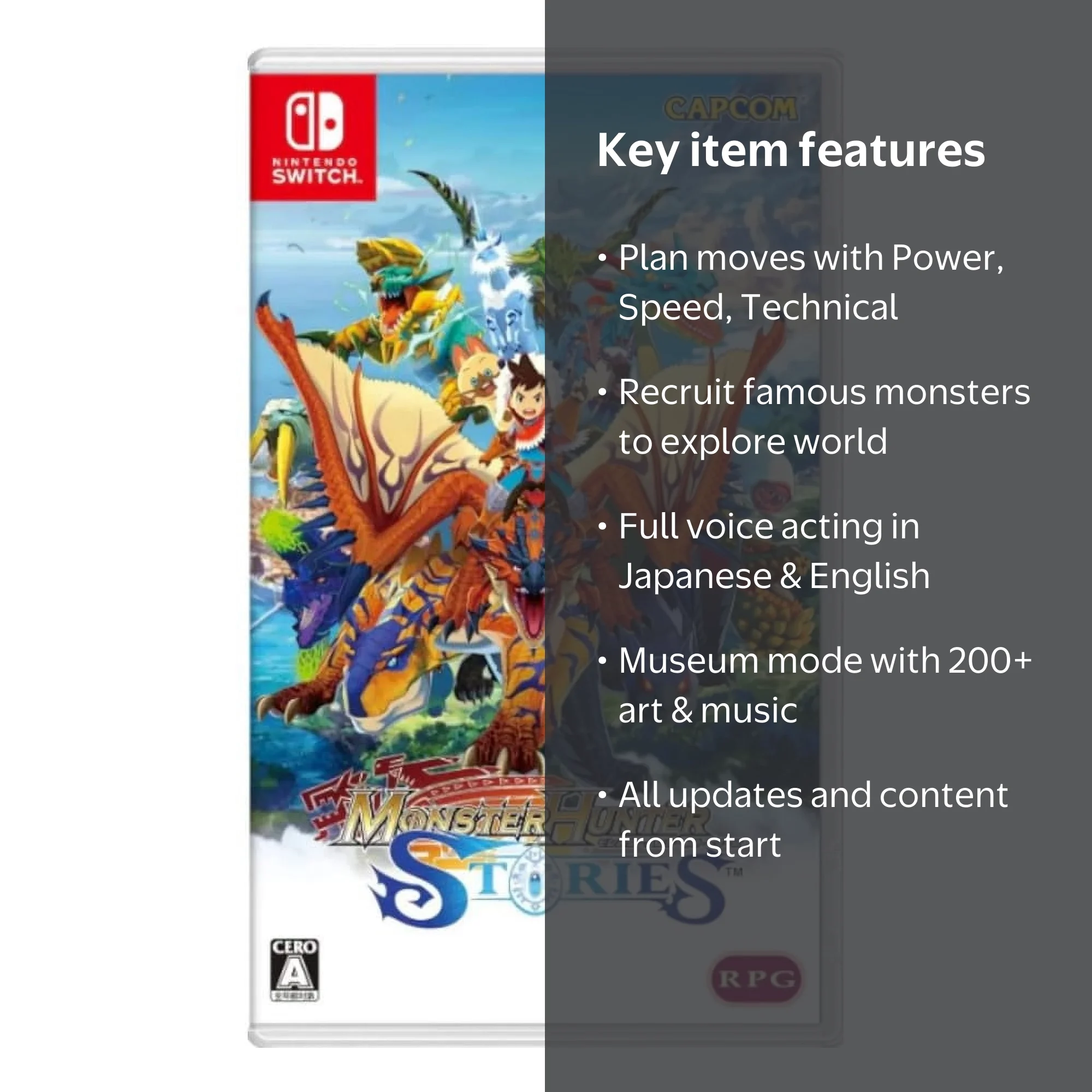 Monster Hunter Stories - For Nintendo Switch [video game