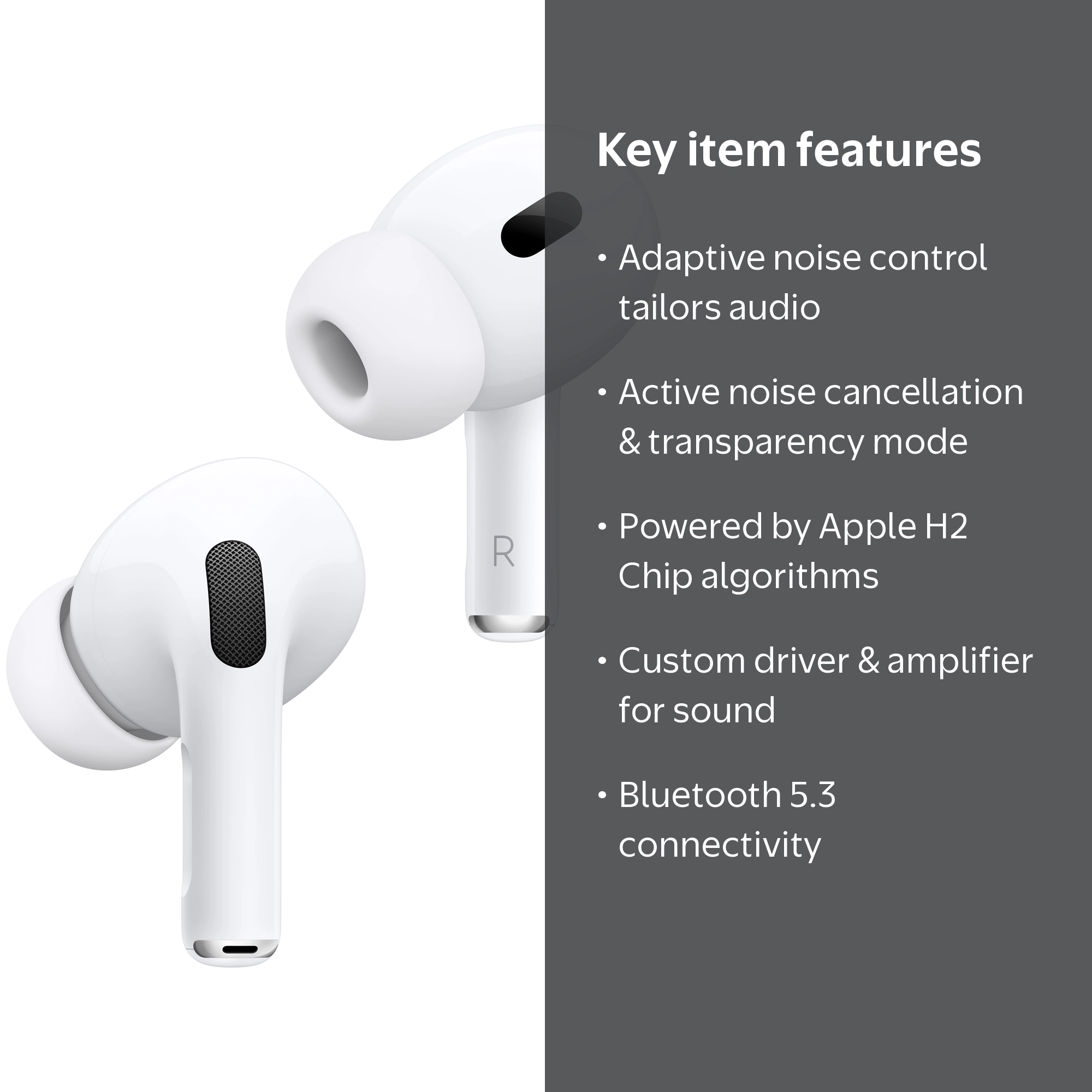 AirPods Pro 2 - Wired earphones for support - Walmart Business