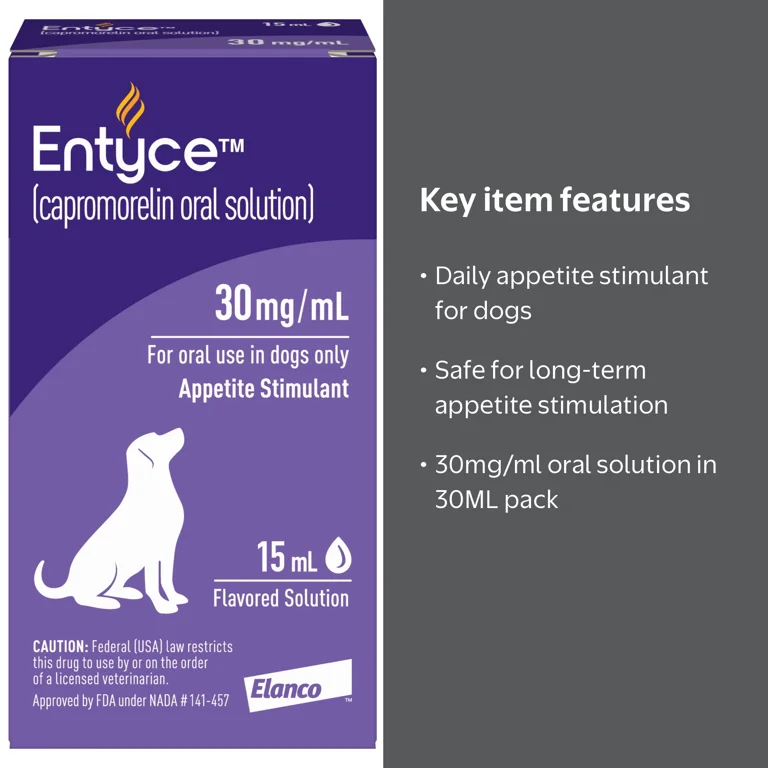 Entyce Dog Entyce Dog Appetite Stimulant | Oral Solution for Dogs