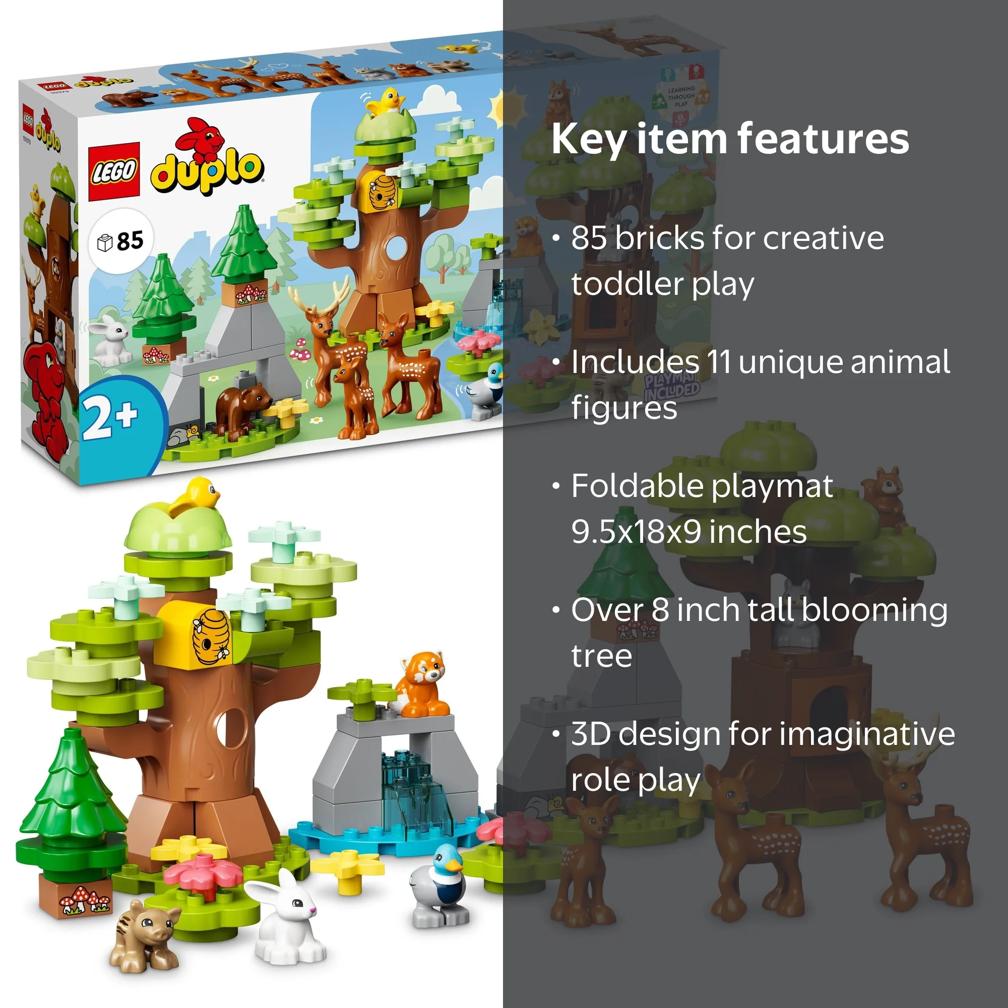 LEGO, Building Toy Set, Wild Animals of Europe 10979 - Walmart.com