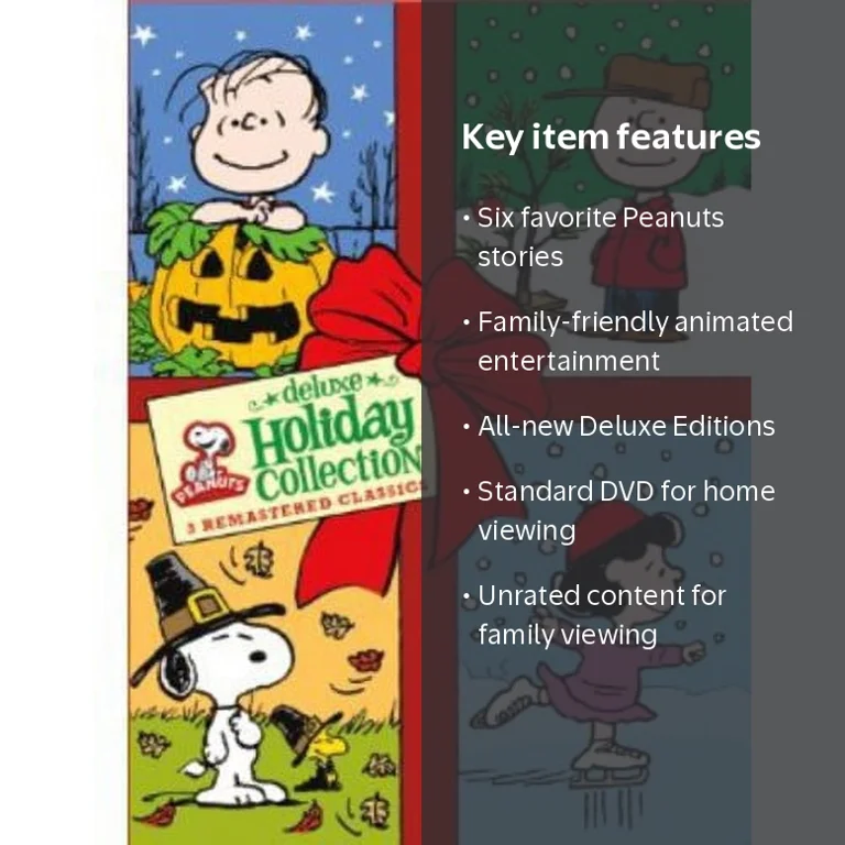 【中古】Peanuts Holiday Collection [DVD] [Import] SDS Peanuts Holiday Collection DVD, Includes It‚Äôs the Great