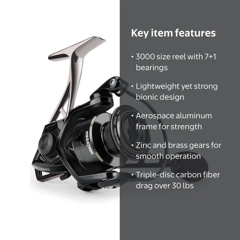 3000 spinning reel saltwater Florida Fishing Products Osprey (SS) Series Fishing Reels – SUP & Skiff Outfitters NautiX saltwater spinning reel with rugged aluminum/carbon design provides up to 27 Yoshikawa Saltwater Spinning Reel 3000-6000