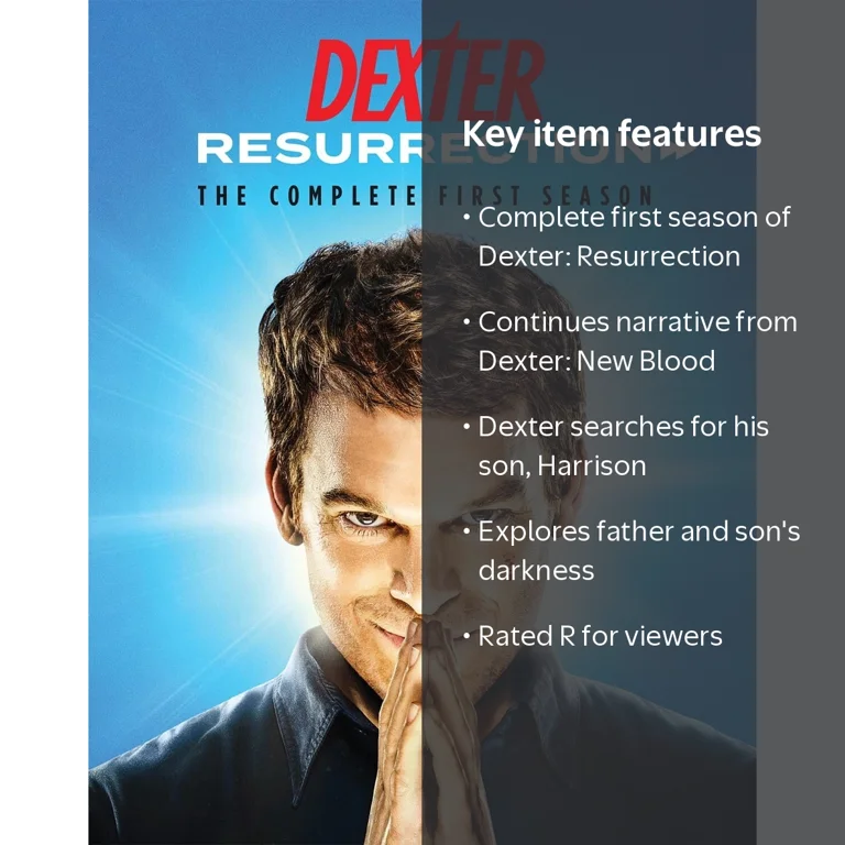 Dexter: Resurrection: The Complete First Season, Movies - Walmart.com