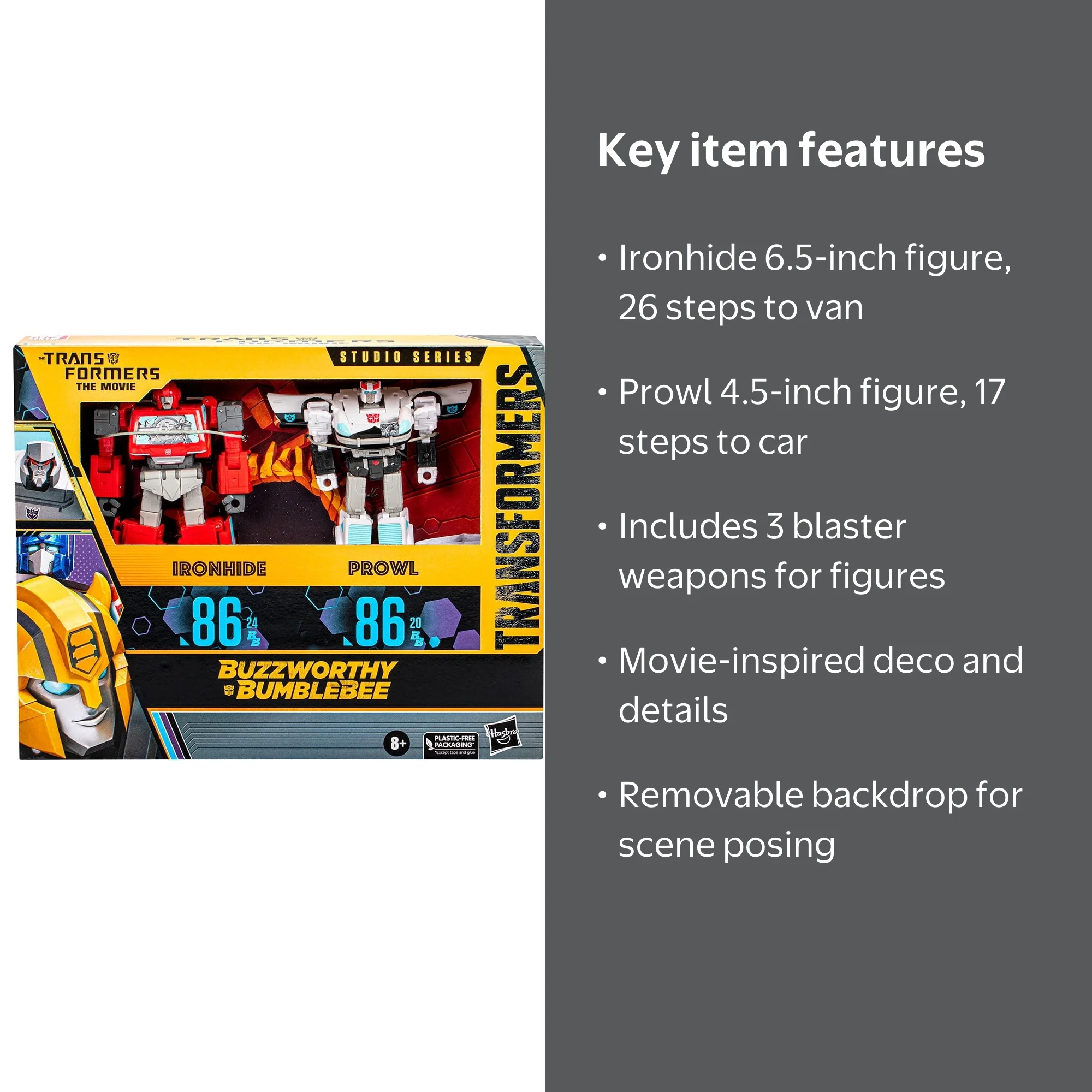 Transformers Studio Series Toy: Buzzworthy Bumblebee Ironhide