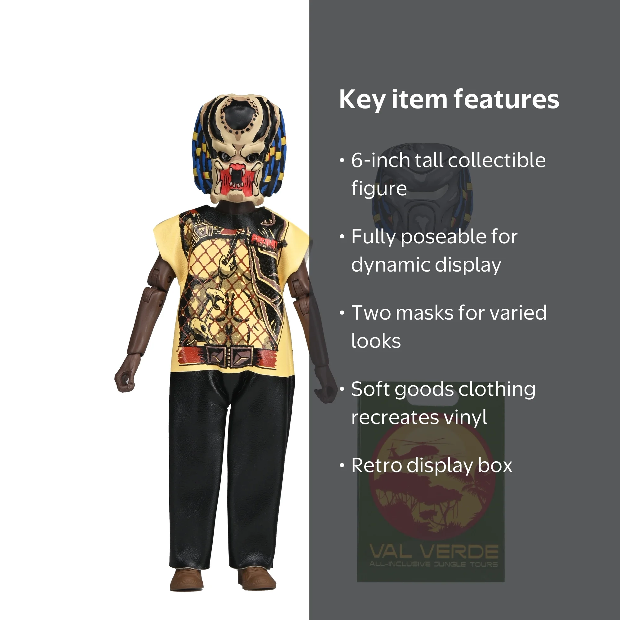 NECA, Predator x Ben Cooper Costume Kids Collection, 6‚Äù