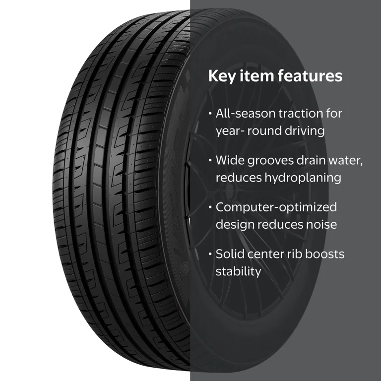 Lexani, Passenger Tire, 205/60R16 92V All Season, Tread Life