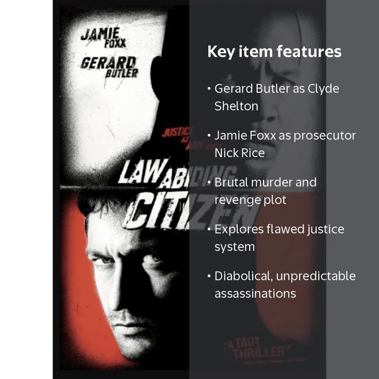 Lionsgate Home Entertainment, Law Abiding Citizen DVD, Action, R