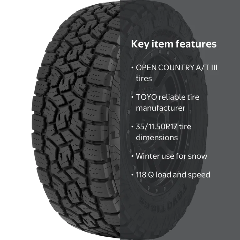 Toyo Tires Open Country A/T III 35X11.50R17 C/6PLY BSW