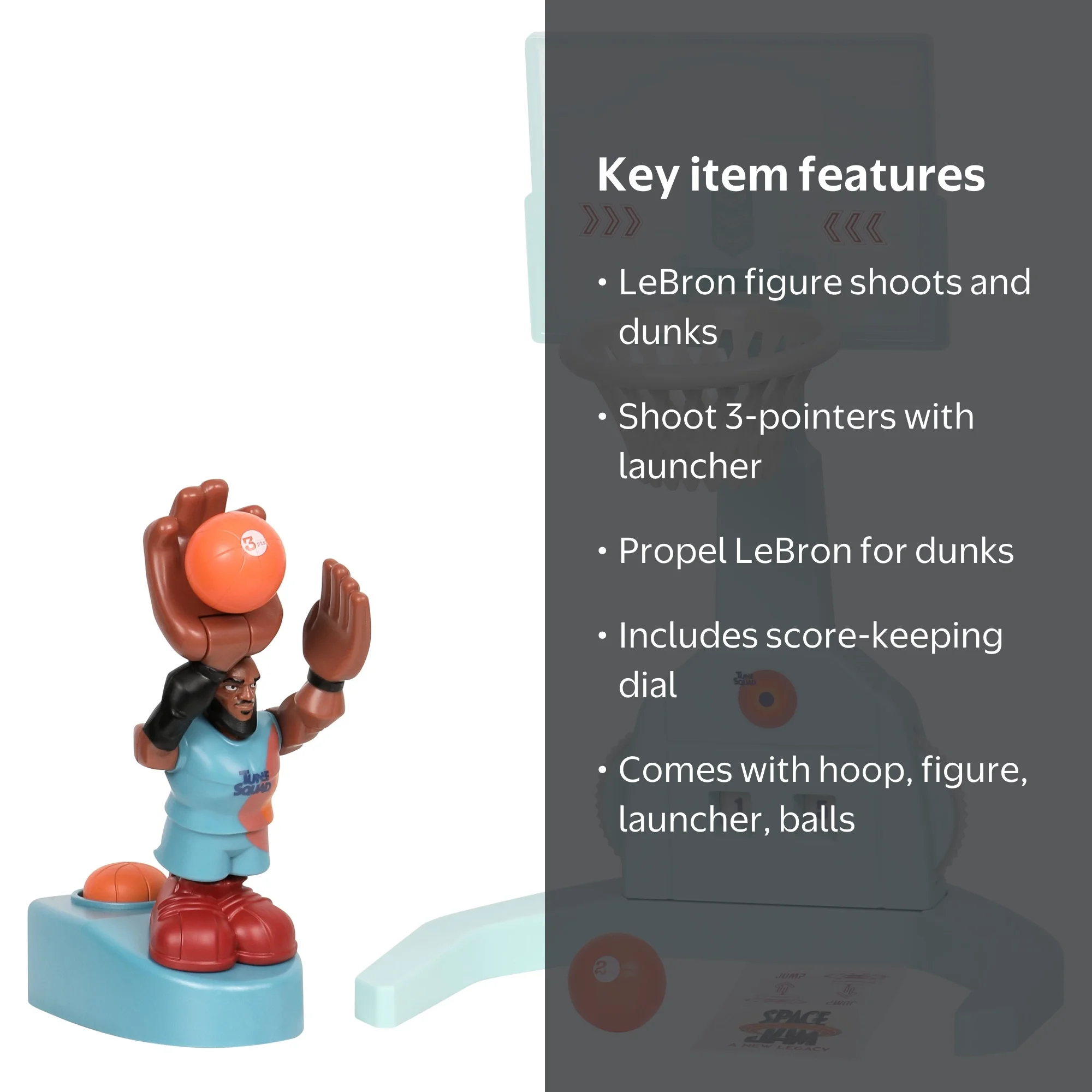 Space Jam: A New Legacy - LeBron James Action Figure, Super Shoot