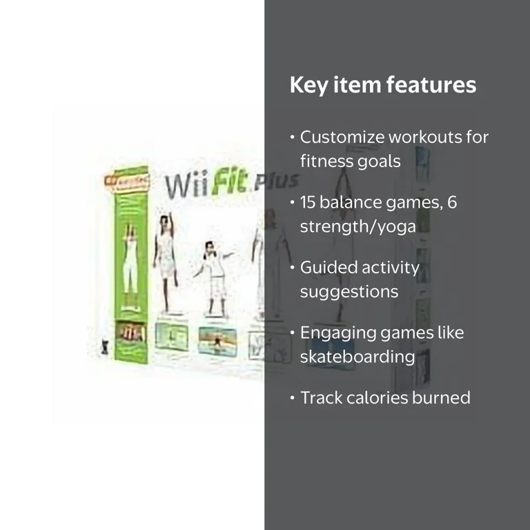 Nintendo Wii Fit Plus Bundle with Balance Board - Original Gaming