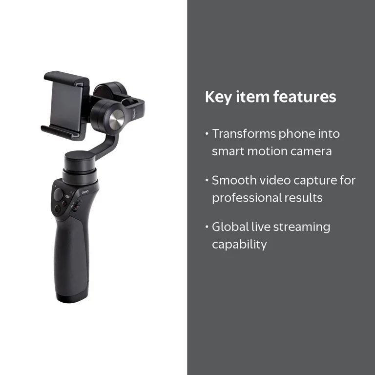 DJI Osmo Mobile CP.ZM.000449 Gimbal Stabilizer Camera for