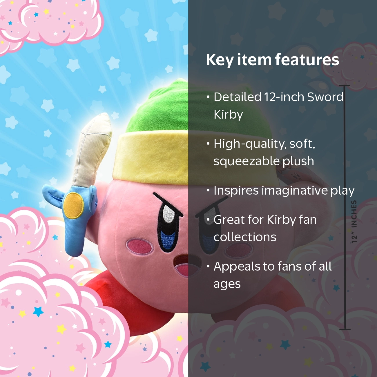 Kirby, Plush Toy, 12