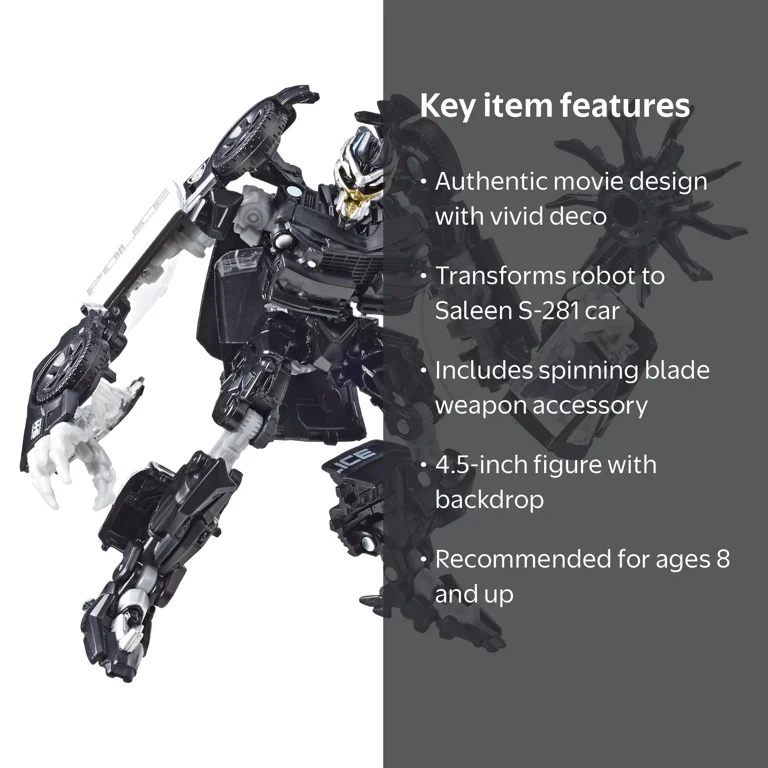 Transformers Series 28 Deluxe Class Transformers Movie 1 Barricade