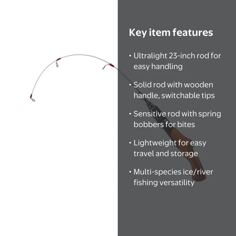 action for walleye ice fishing pole Rod Ultralight Light Fast Spinning Rods Ice Fishing Winter Ice Fishing Gear Perch Panfish Trout : Sports & Outdoors Fenwick Elite Ice rods are expertly crafted to ensure optimum performance on the ice. First Break Walleyes | Northland