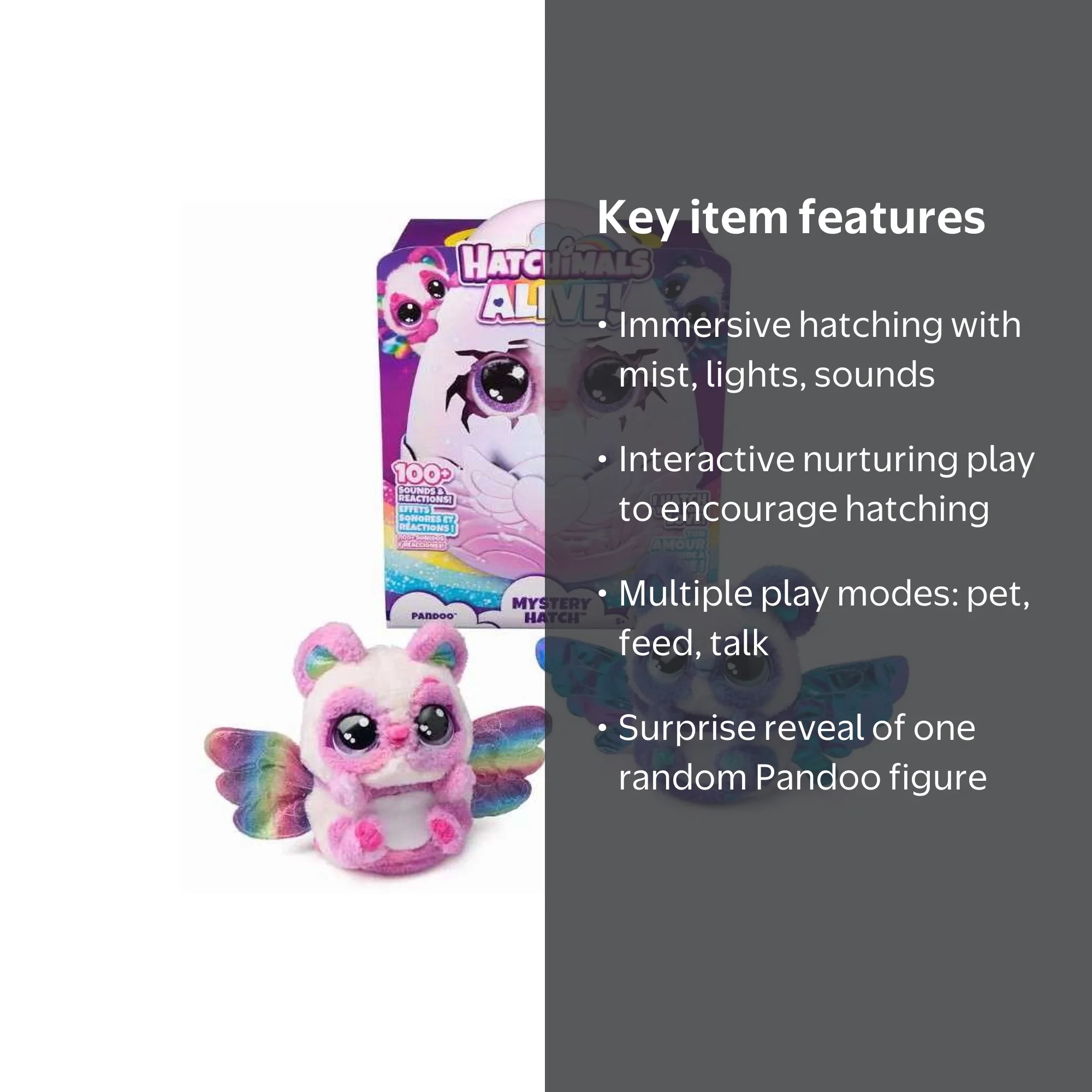 Hatchimals Alive PANDOO Mystery Hatch (1 RANDOM Interactive Figure