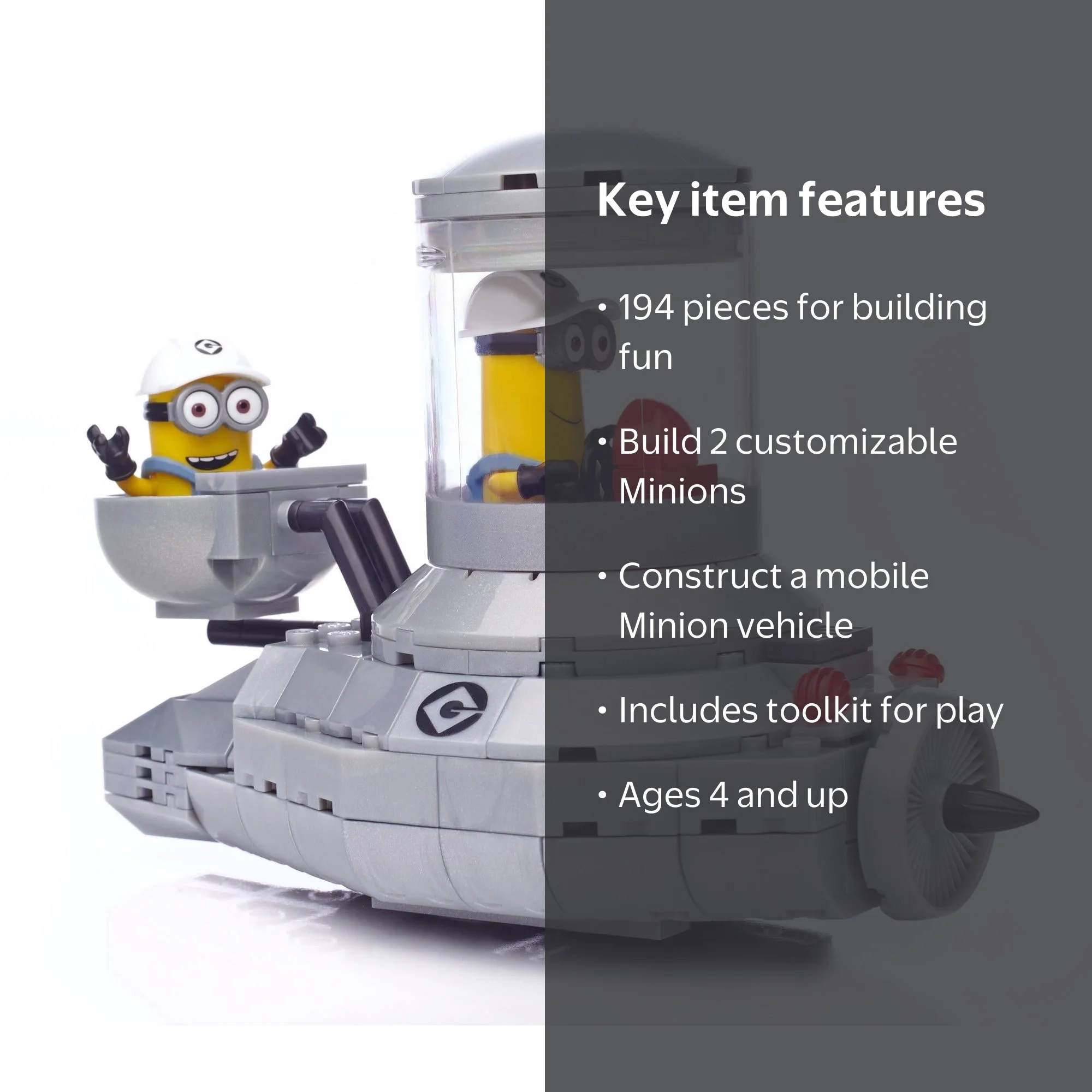 Mega Bloks Despicable Me Minion Made, Minion Mobile - Walmart.com