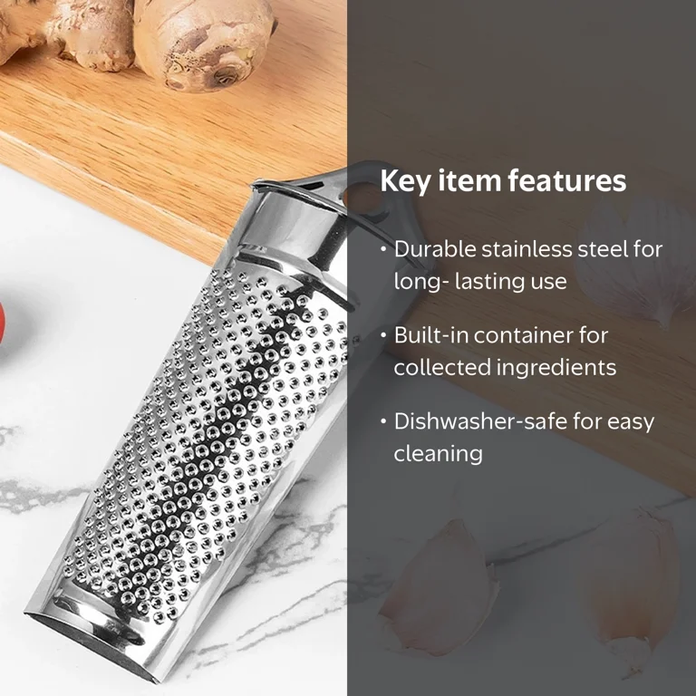 Gブースターグレちゃん3枚 Stainless Steel Nutmeg Grater - Multifunctional Handheld Cheese