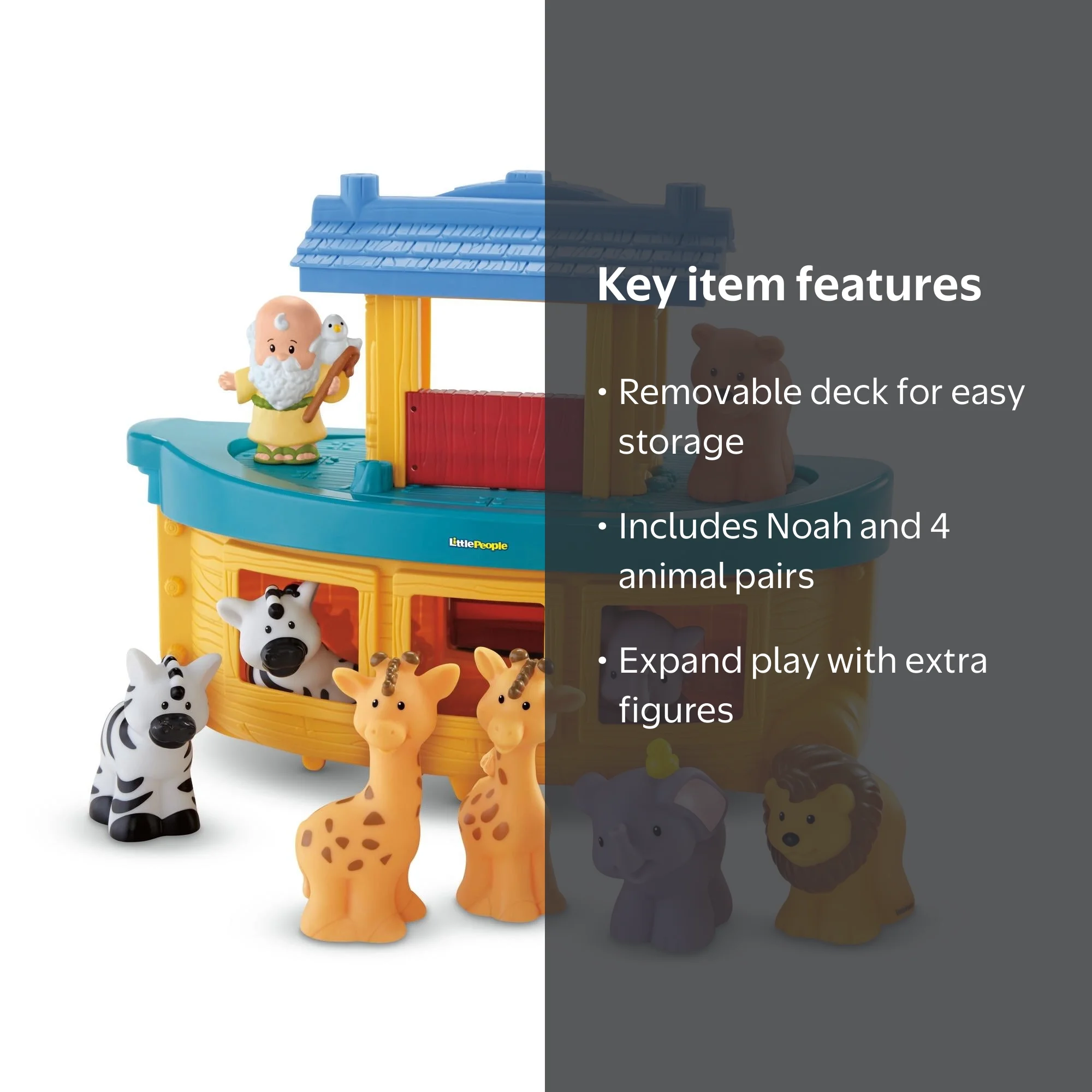 Fisher-Price Little People Noah's Ark - Walmart.com