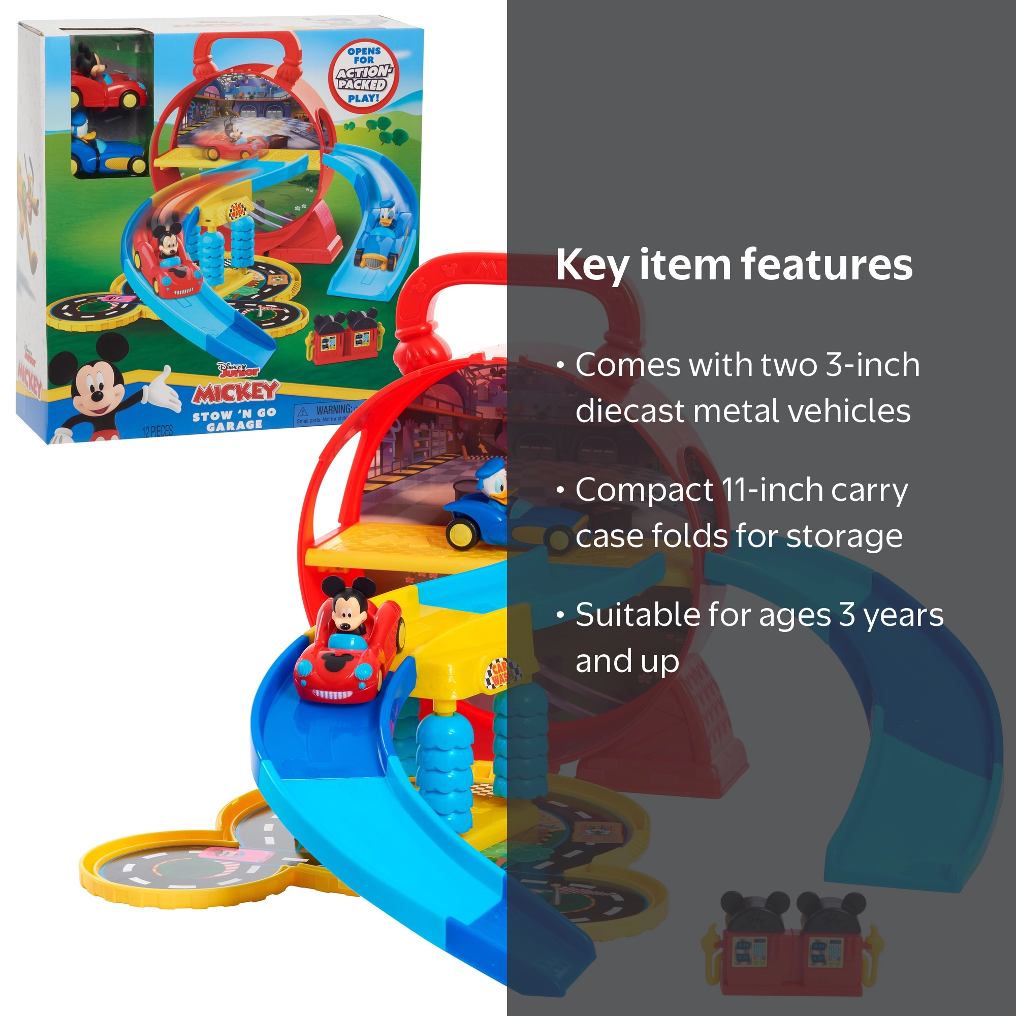 Mickey Mouse, Toy Playset, 11.25