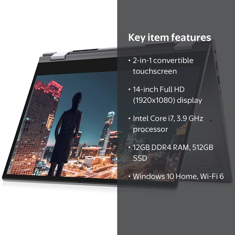 Dell Inspiron 14 5000 2 in 1 - 14 Inch FHD Touchscreen, Intel Core