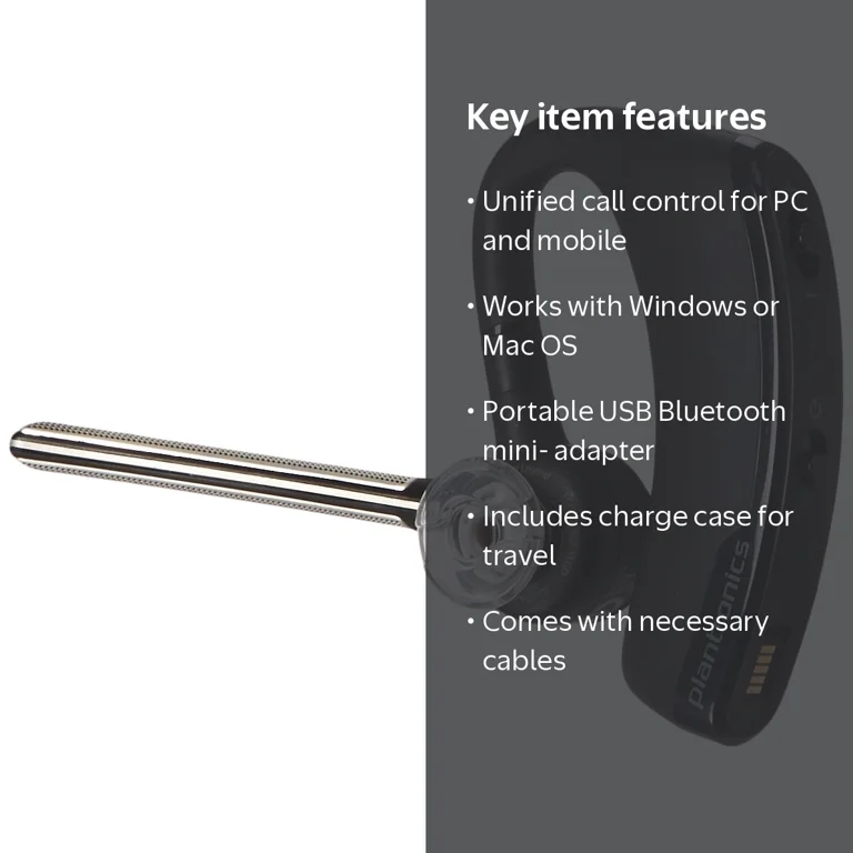 Plantronics Voyager Legend UC B235-M Wireless Bluetooth 3.0