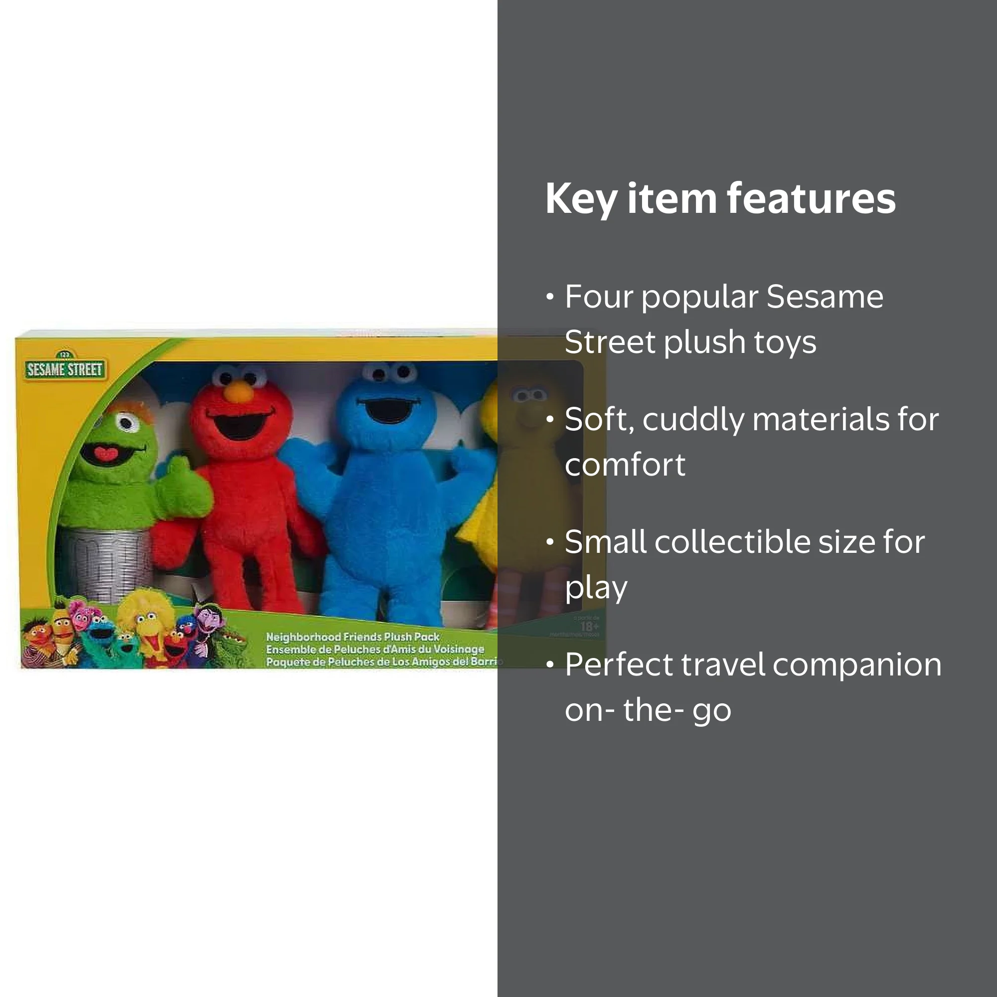 Sesame Street Stuffed Animals Toy Characters: Oscar the Grouch