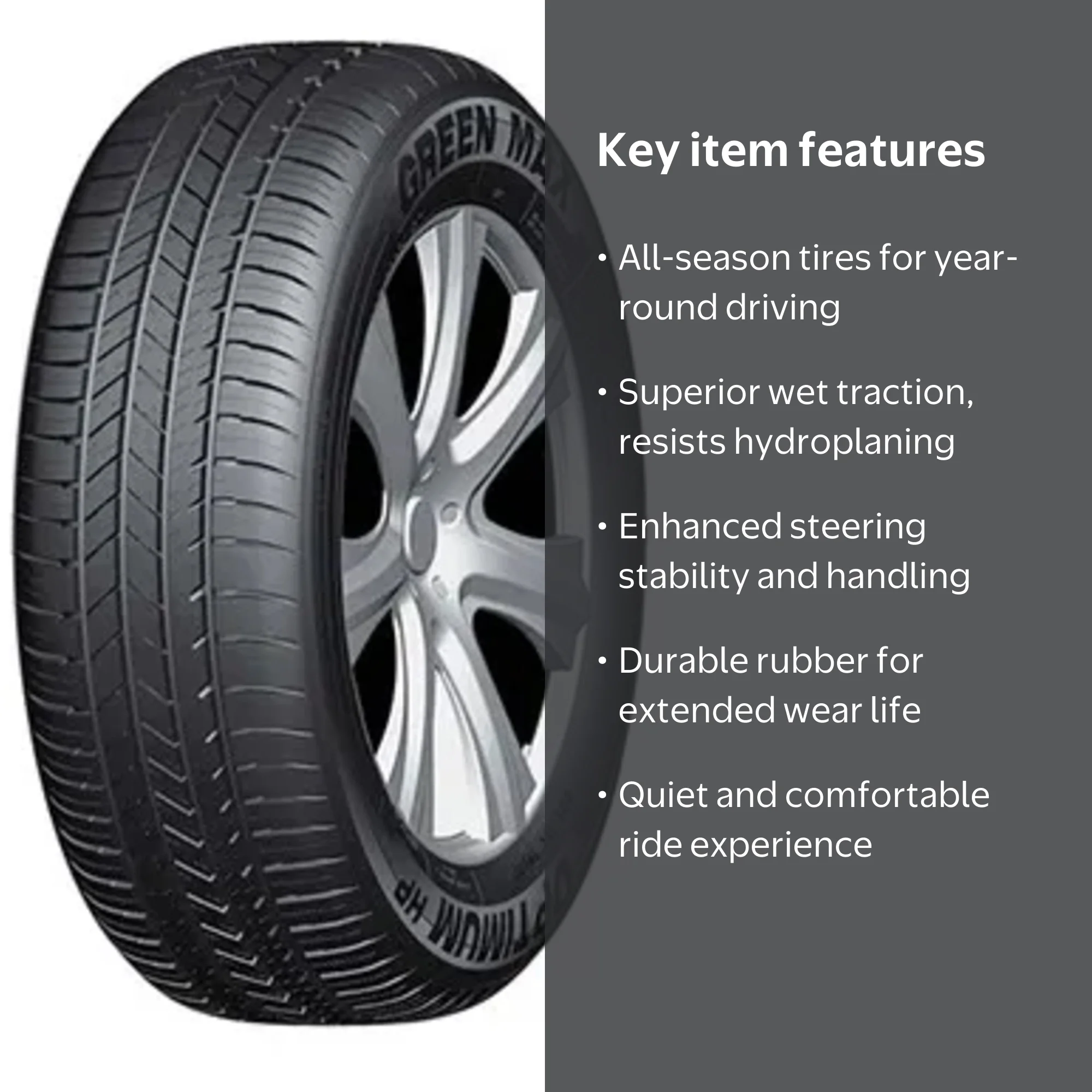 Green Max Optimum HP All Season 225/60R17 99H Passenger Tire