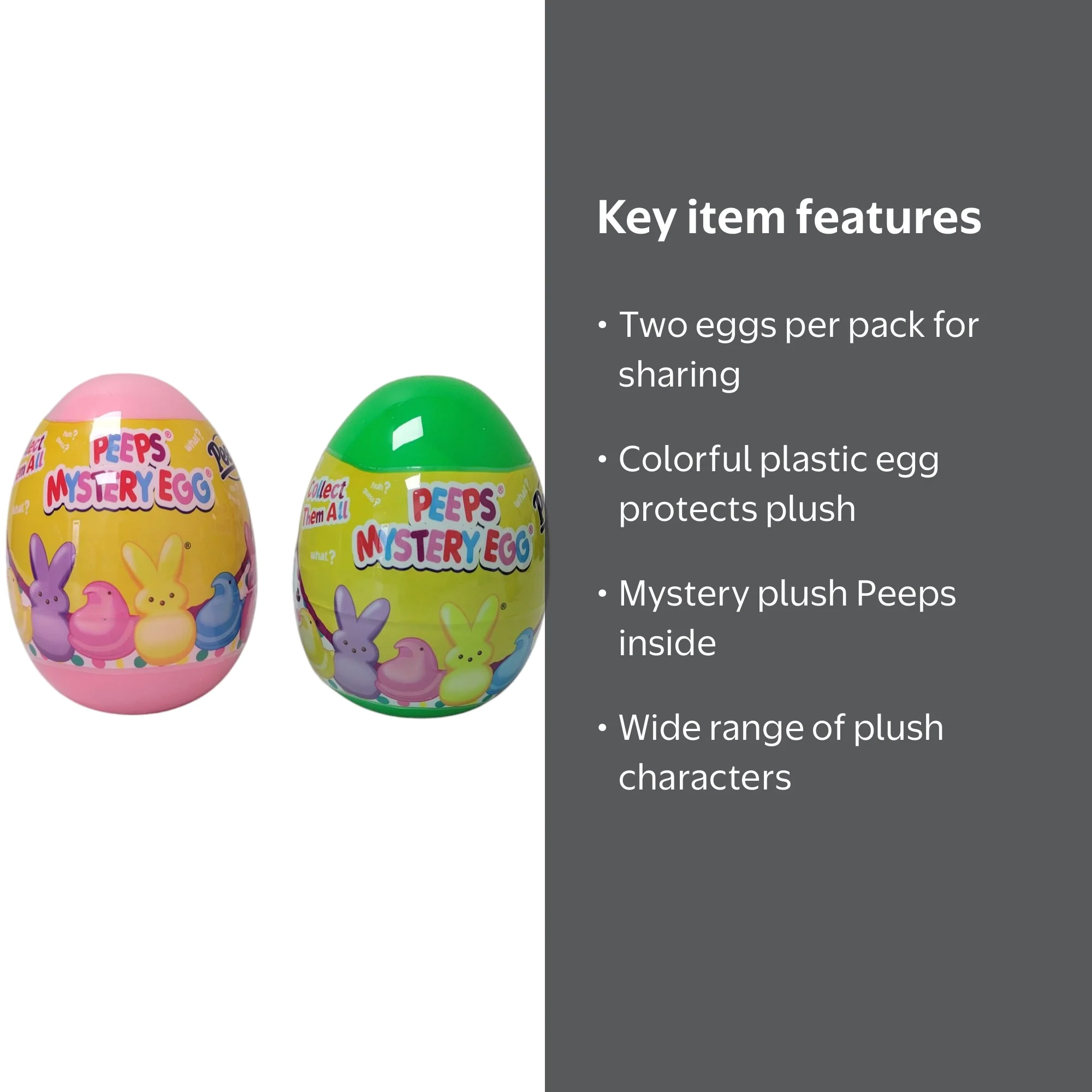 Peeps Mystery Egg 2 pack Colors May Vary - Walmart.com