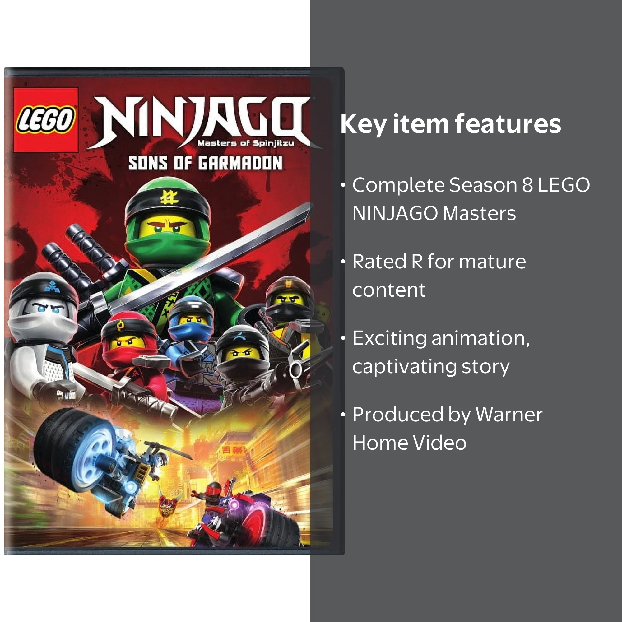 Warner Bros - LEGO NINJAGO: The Complete Series (DVD) - Walmart.com