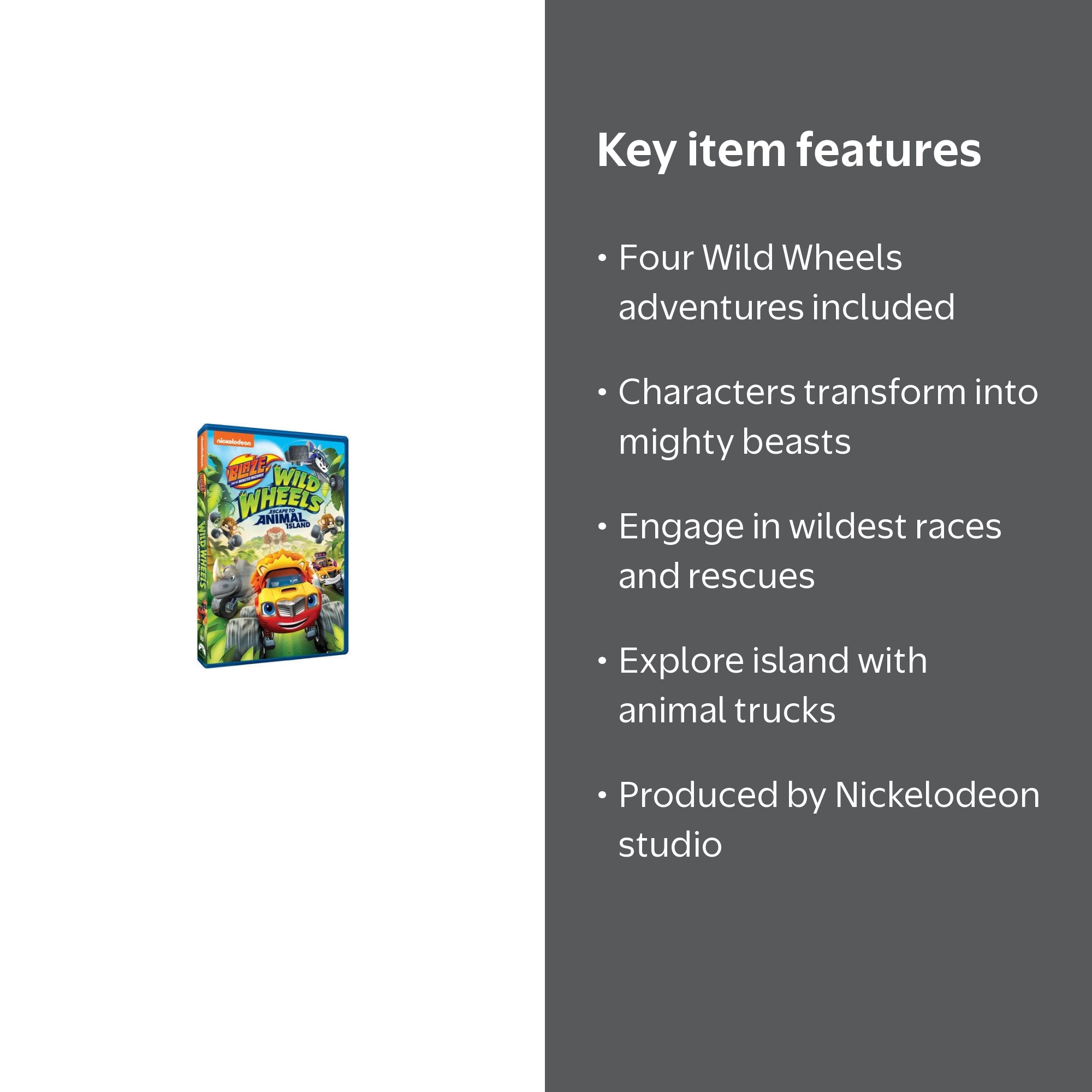 Nickelodeon Blaze and the Monster Machines Wild Wheels Escape to