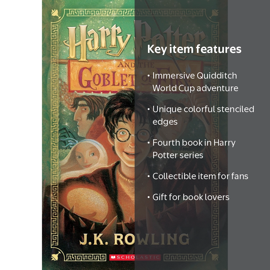 洋書 Harry Potter (Stenciled Edges) 第1-4巻 Harry Potter and the
