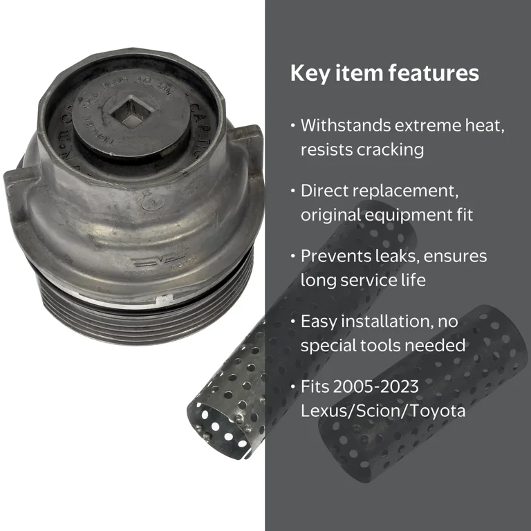 Dorman 917-016CD Engine Oil Filter Cover for Specific Lexus