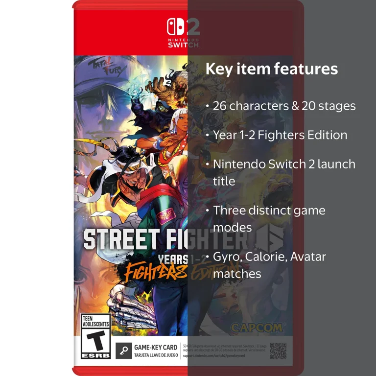 Nintendo, Street Fighter 6 Fighters Edition, Black - Walmart.com