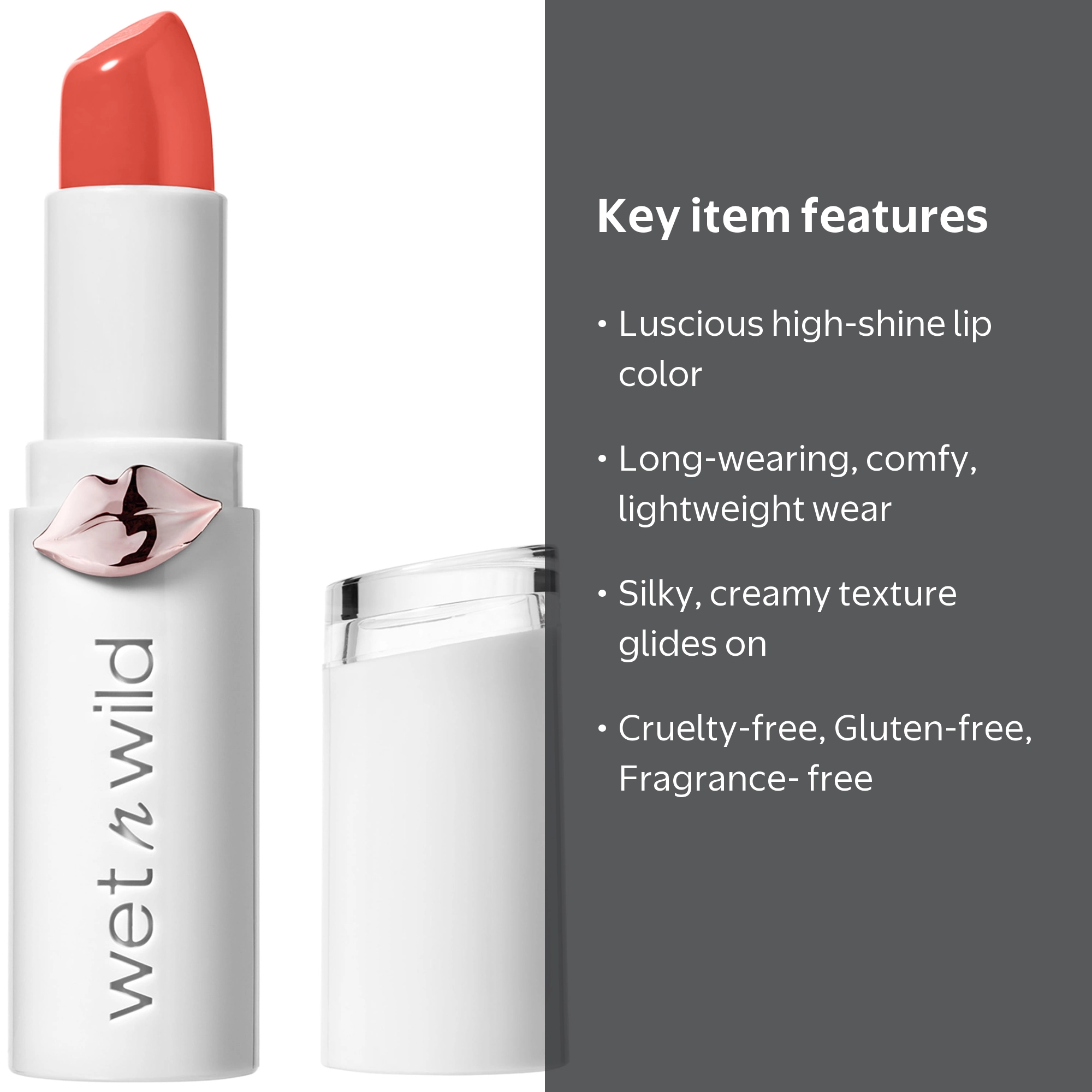 wet n wild Mega Last High-Shine Lip Color Bellini Overflow