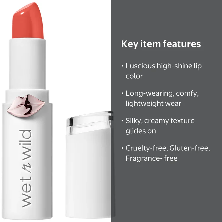 wet n wild Mega Last High-Shine Lip Color Bellini Overflow