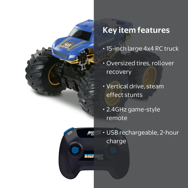 Adventure Force (1:10) 50th Anniversary Bigfoot Remote Control