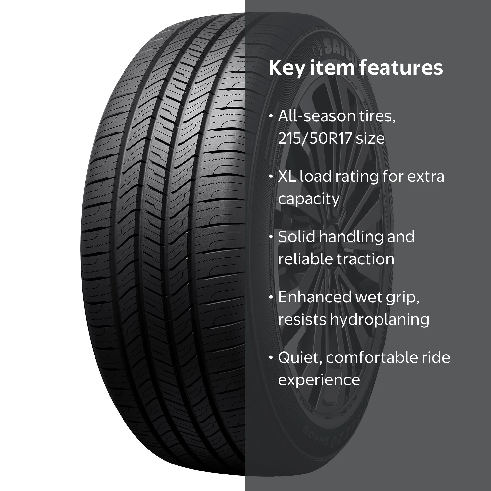 Sailun Atrezzo SH408 All Season 215/50R17 95V XL Passenger Tire