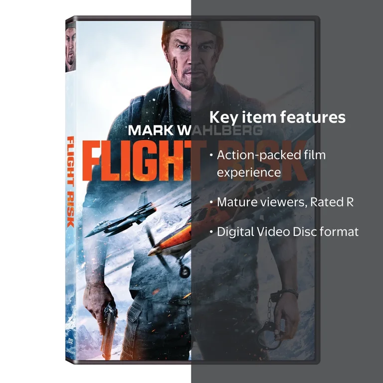 Lionsgate Home Entertainment, DVD, Flight Risk R Rated, Action